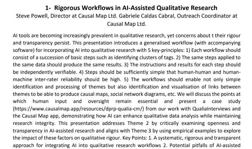 QRS Workflows